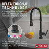 Touch<sub>2</sub>O® Technology Kitchen Faucet with Touchless Technology