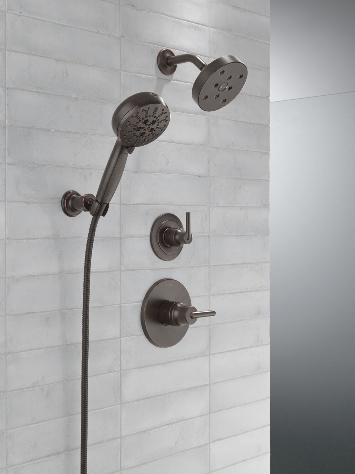 7-Setting Wall Mount Hand Shower with Cleaning Spray, image 21