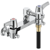 Two Handle 8 In Wallmount Service Sink Faucet