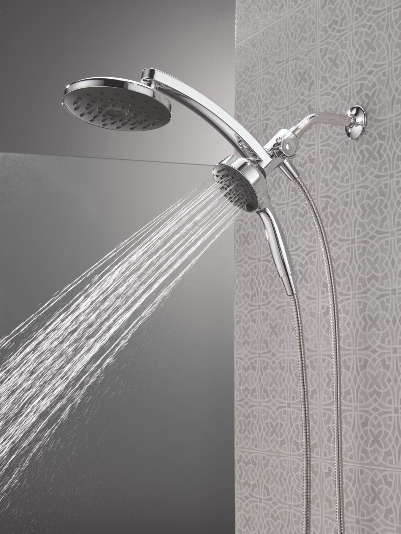 PivotPro™ 3-in-1 Combination Shower with TouchClean® Spray Face, image 27
