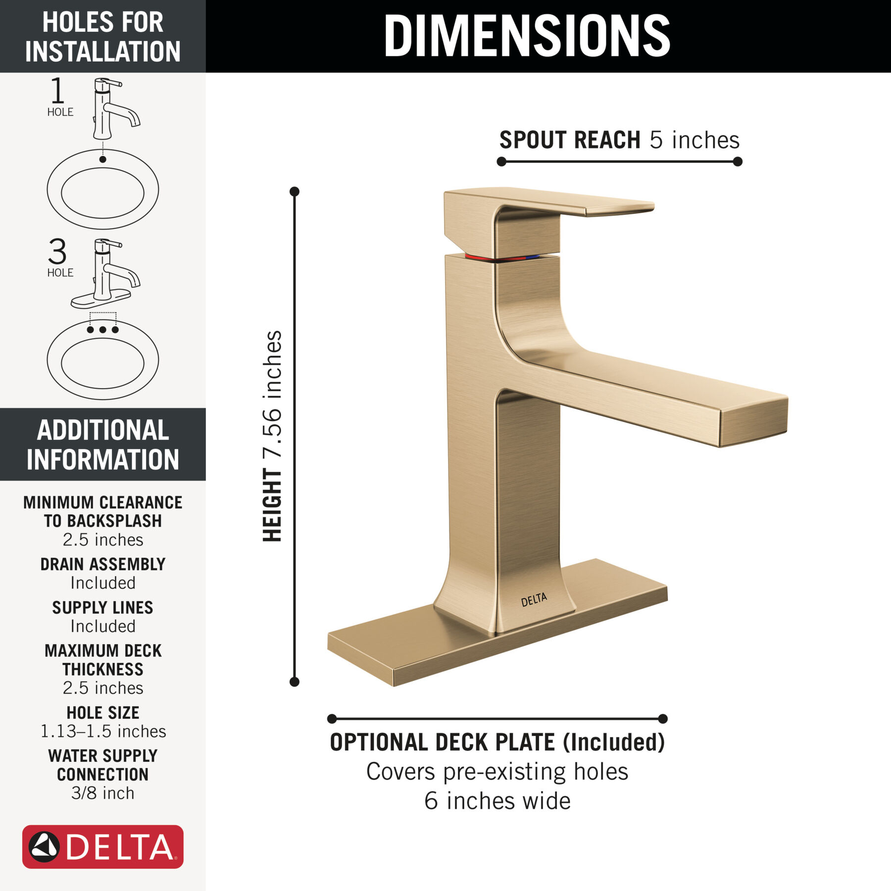 Llave para baño monomando, imagen 1