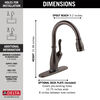 VoiceIQ® Single Handle Pull-Down Faucet with Touch<sub>2</sub>O® Technology