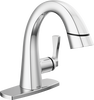 Single Handle Pull-Down Bathroom Faucet (Recertified)