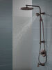 Tubo de salida para bañera con desviador deslizable