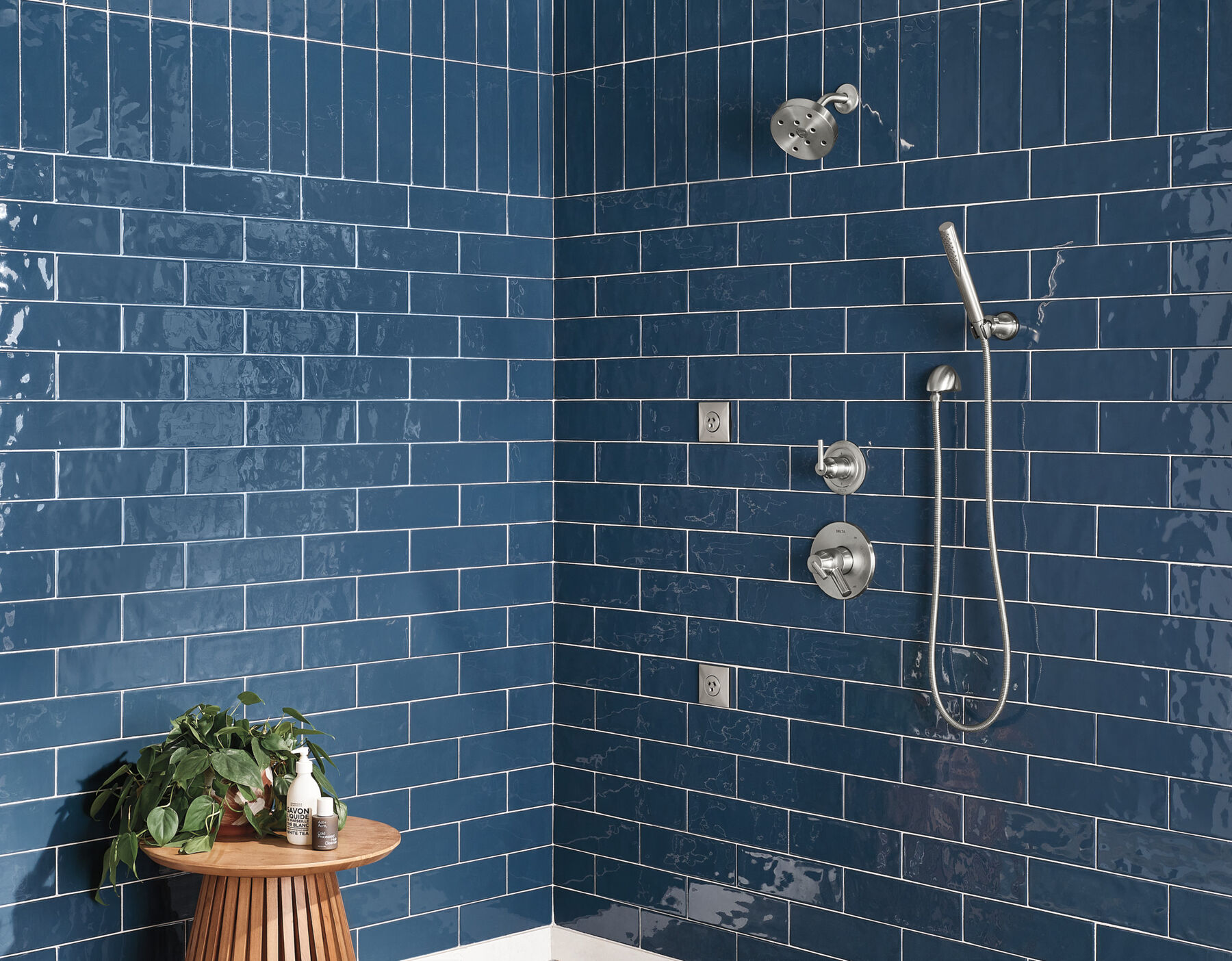 Ducha manual premium para montaje en pared ajustable de una sola función, imagen 38