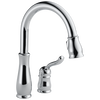 Llave de una manija con tubo de salida deslizable para cocina
