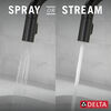 Llave para barra/encimera monomando extensible con tecnología Touch<sub>2</sub>O®