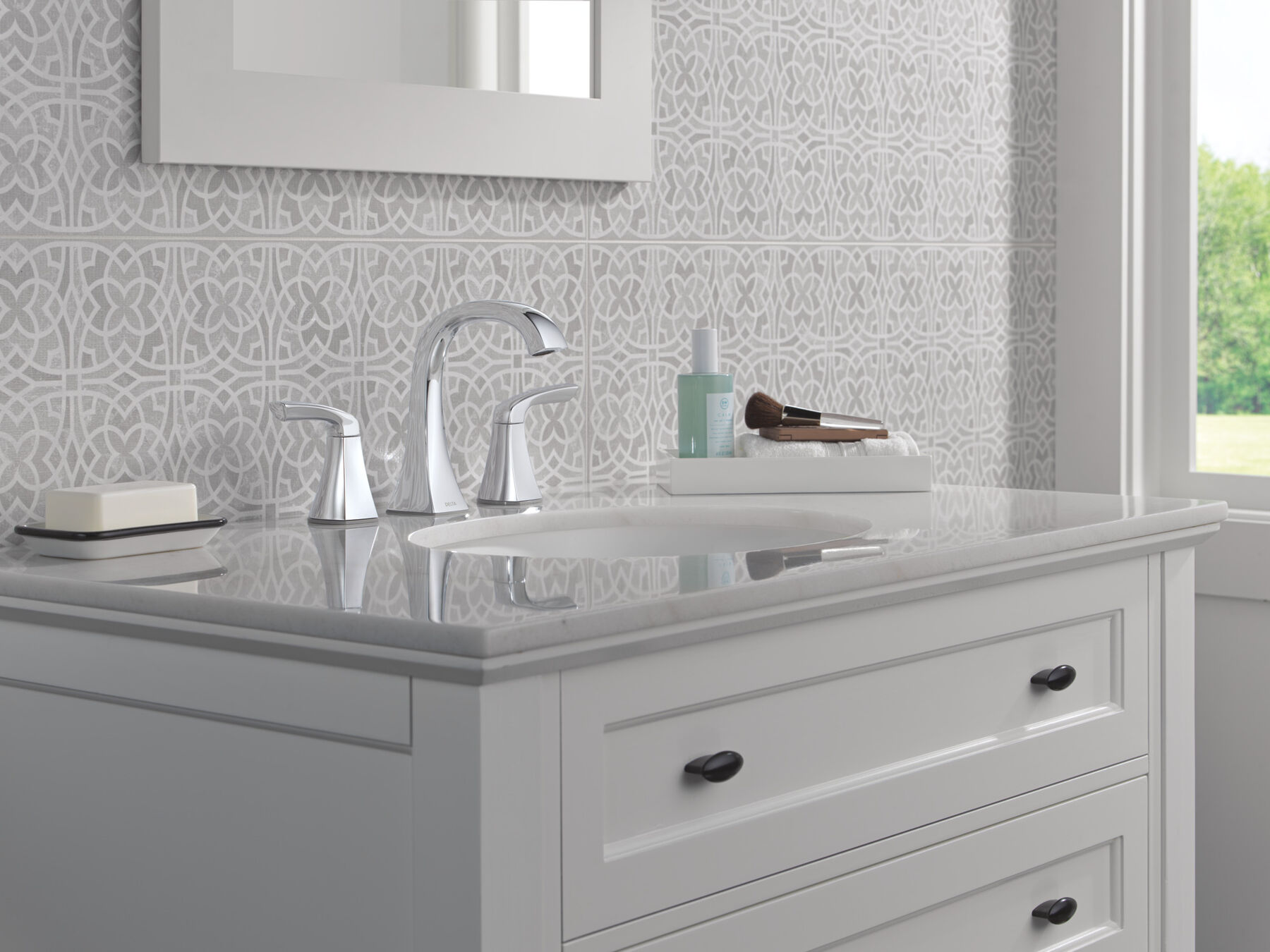 Llave para baño de extensión con dos manijas, imagen 4
