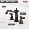 Llave para baño de extensión con dos manijas (producto recertificado)