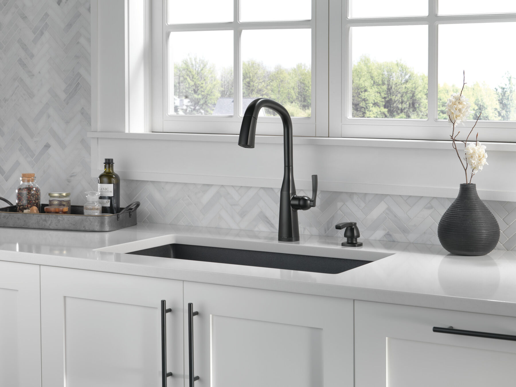 Llave para cocina monomando extensible con tecnología Touch<sub>2</sub>O®, imagen 6
