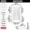 36x36 Alcove Shower Bundle - Center