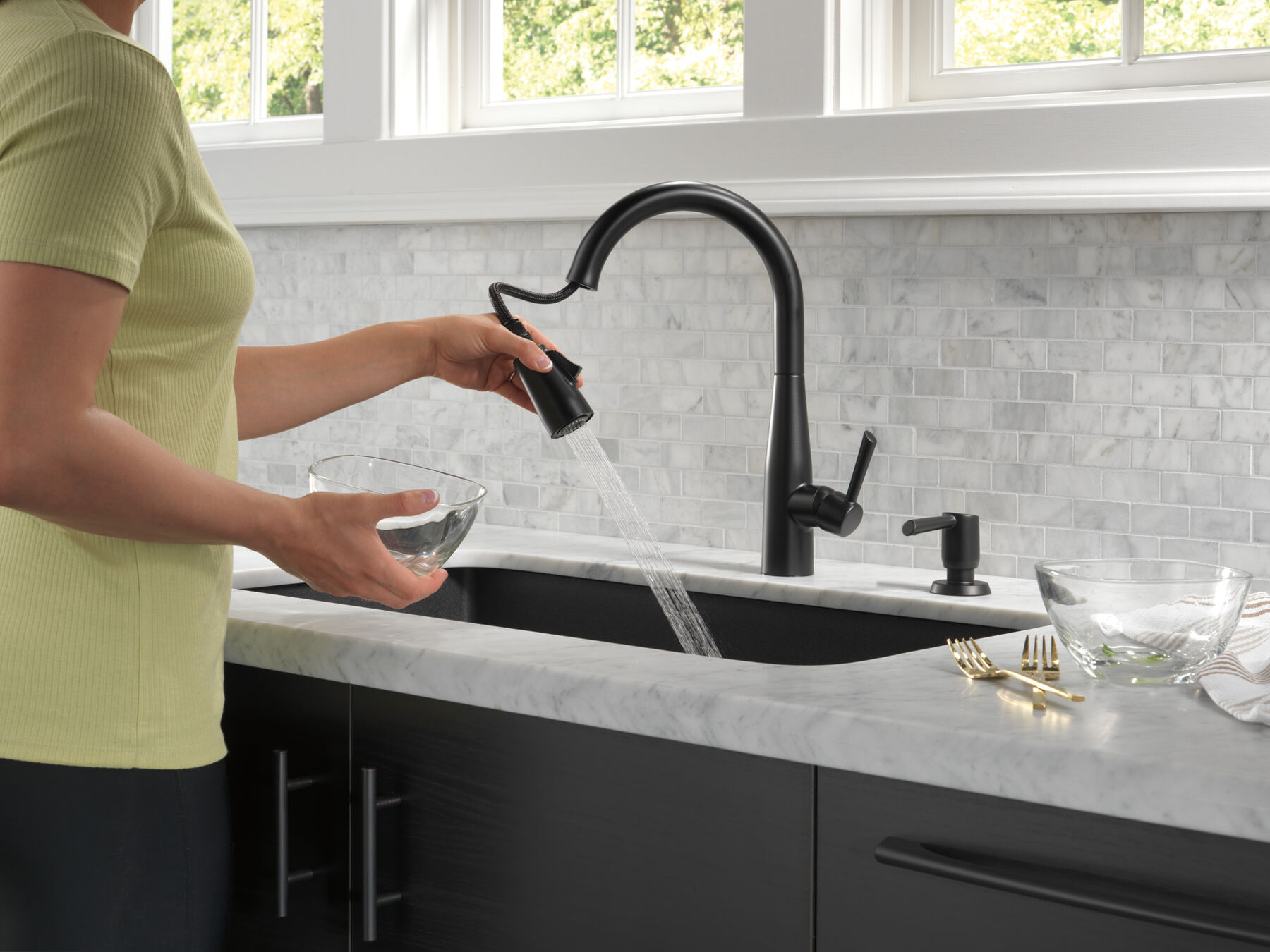 Llave para cocina monomando extensible (producto recertificado), imagen 7