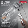 Ducha dos en uno H<sub>2</sub>Okinetic® In2ition® de 5 funciones