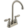 Llave de dos manijas para barra/encimera