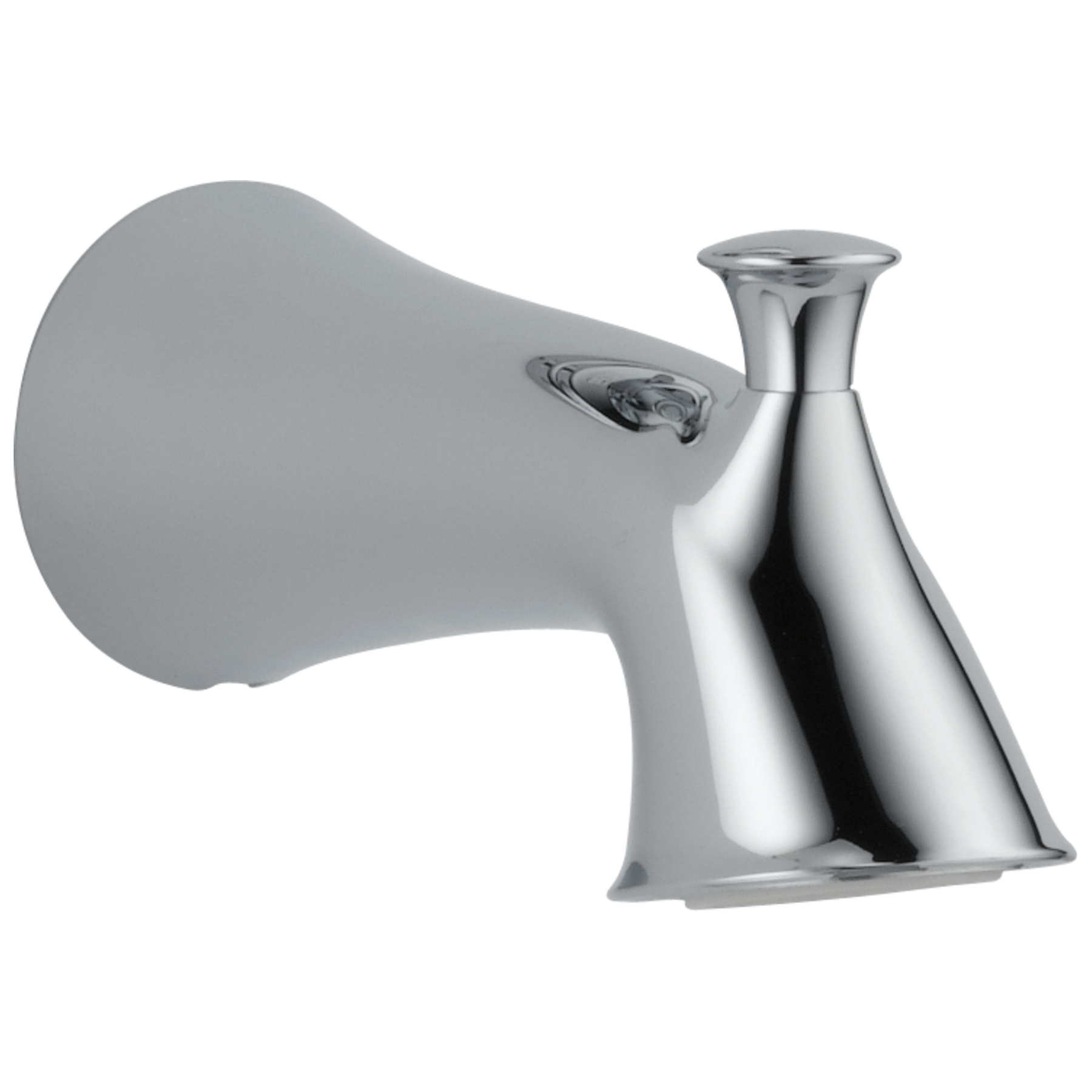 Tubo de salida para bañera con desviador deslizable