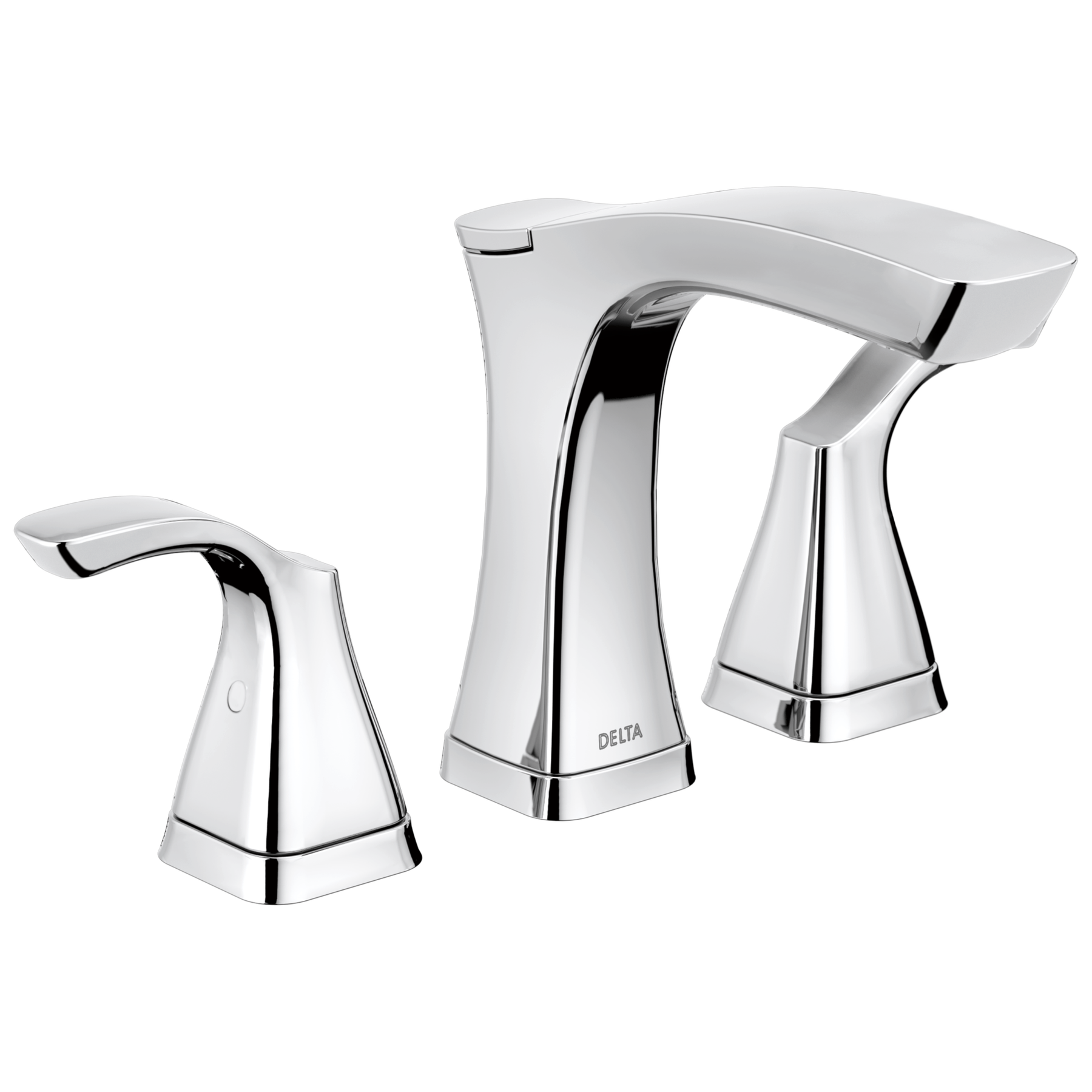 Llave de baño para lavabo de 8" con dos manijas - Emergente de metal