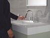 Llave para baño extensible de combinación de dos manijas