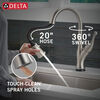 Touch<sub>2</sub>O® Technology Kitchen Faucet with Touchless Technology