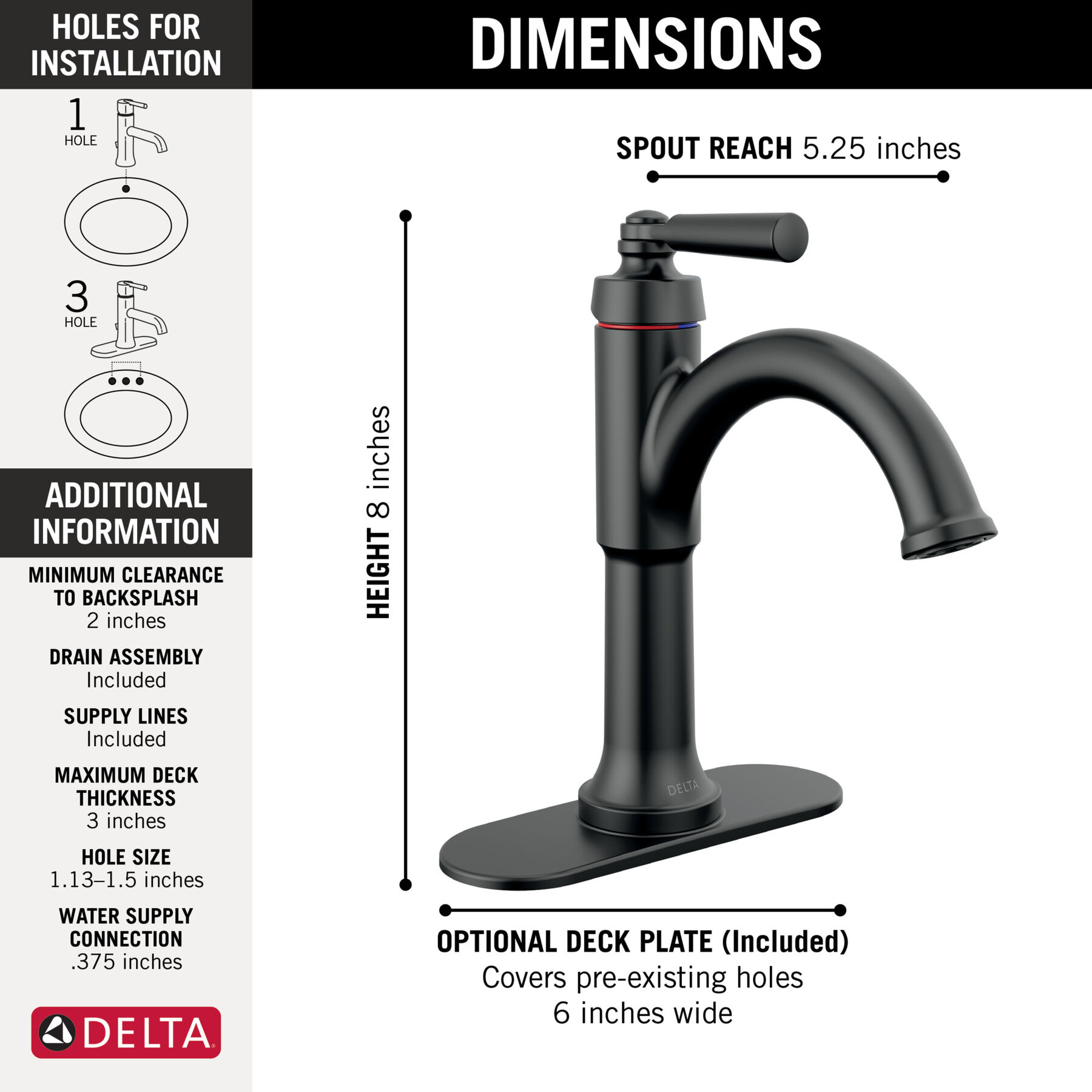 Llave para baño monomando, imagen 1