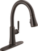 Llave de una manija con tubo de salida deslizable para cocina