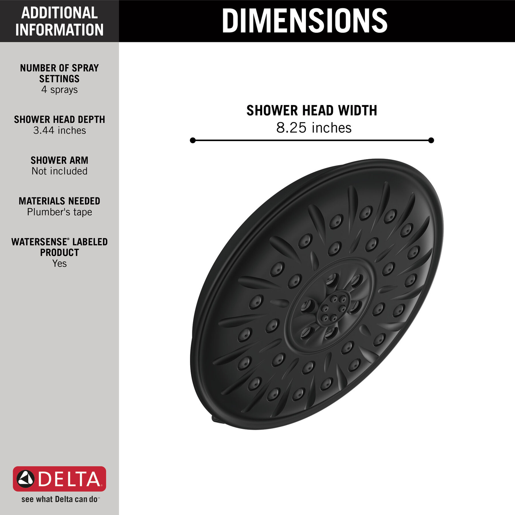 Regadera UltraSoak™ de 4 funciones, imagen 2