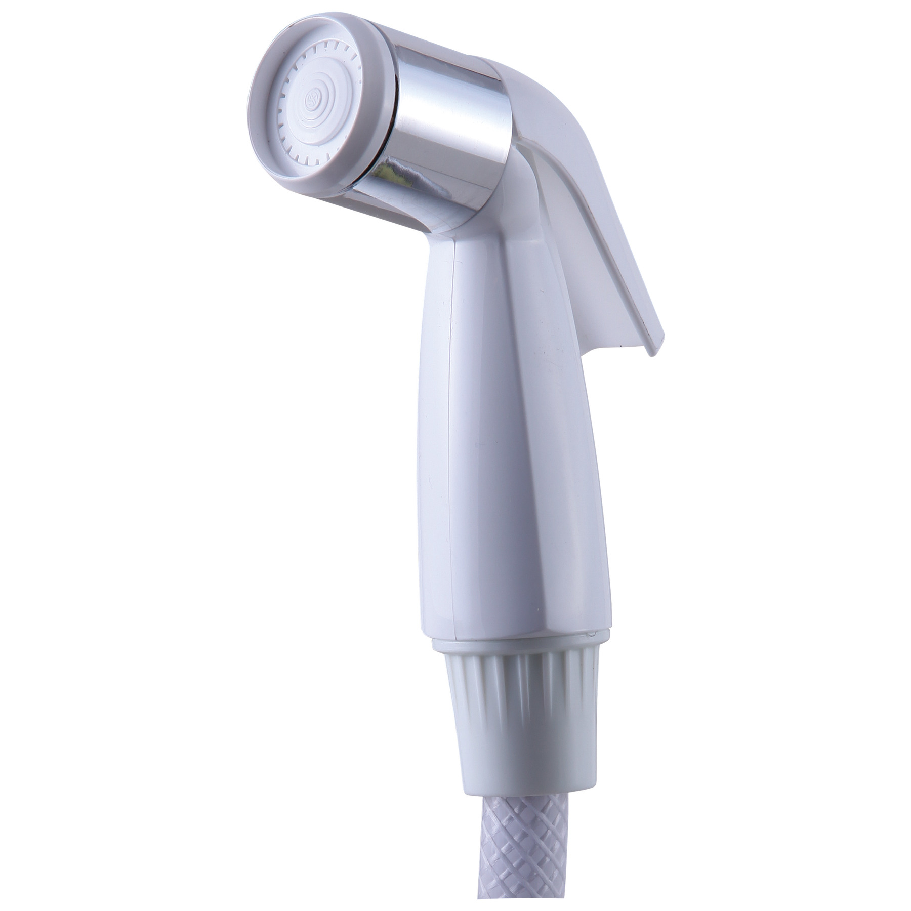 Spray w/ Chrome Band & Spray Assembly - White