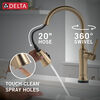 Touch<sub>2</sub>O® Technology Kitchen Faucet with Touchless Technology