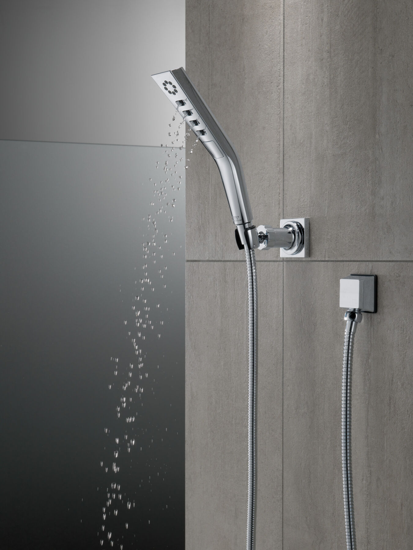 Ducha manual para montaje en pared H<sub>2</sub>Okinetic® de 3 funciones, imagen 6