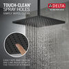 Raincan Shower Head with Shower Arm Bundle - Square