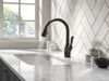 Llave para cocina monomando extensible con tecnología ShieldSpray® (producto recertificado)