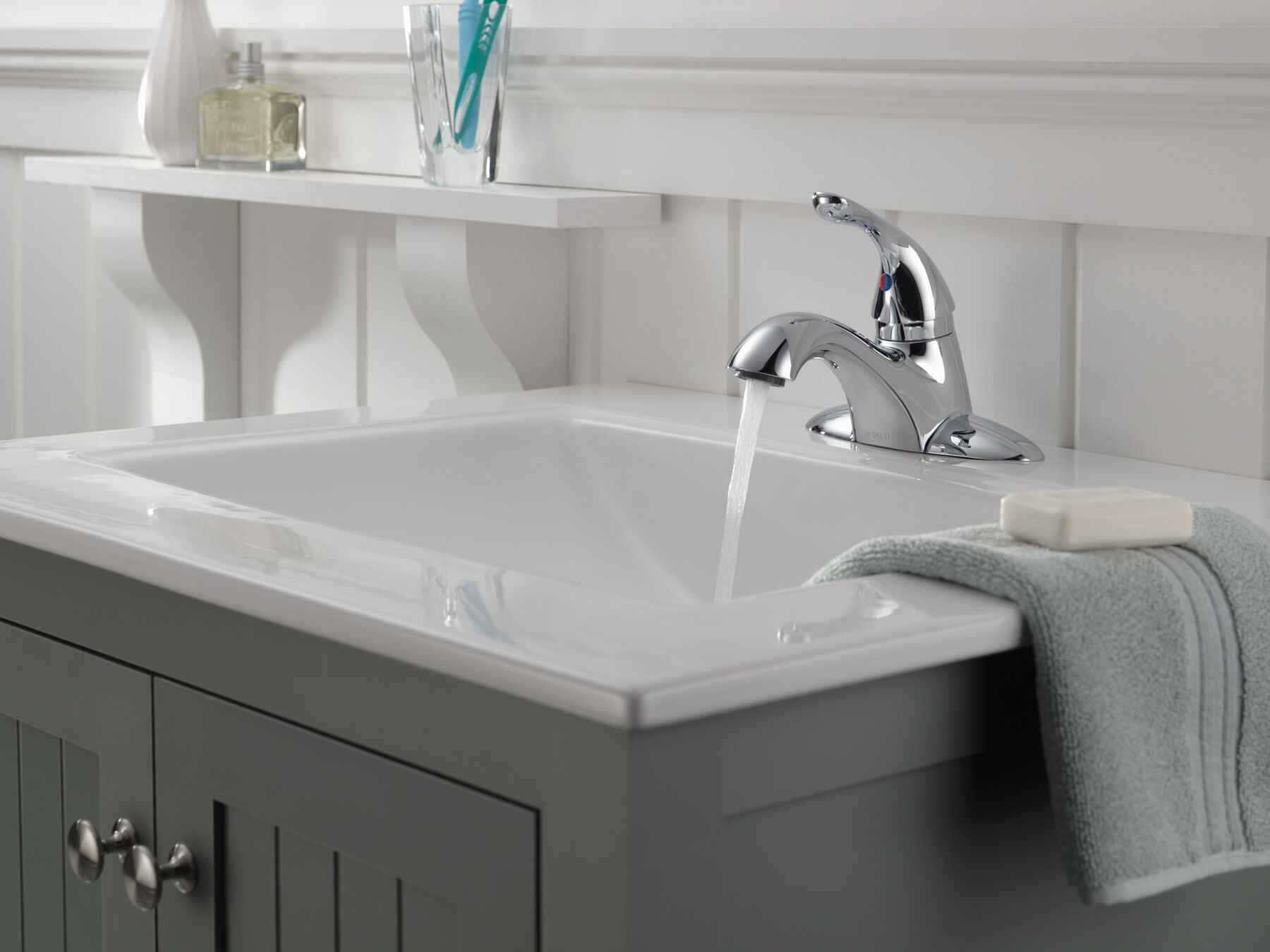 Llave para baño de combinación monomando, imagen 1