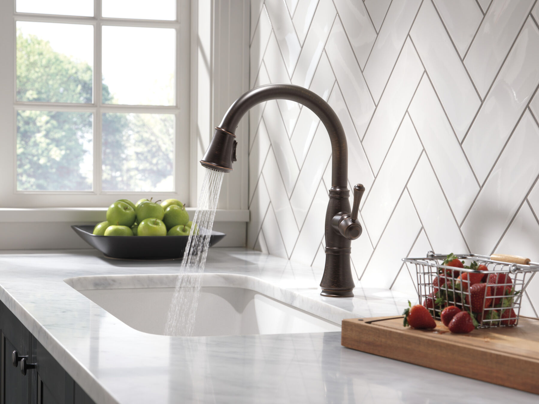 Llave para cocina monomando extensible con tecnología ShieldSpray® (producto recertificado), imagen 7