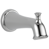 Tubo de salida para bañera con desviador deslizable