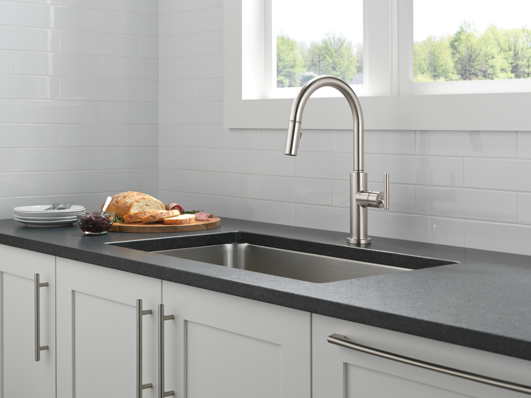 Llave para cocina monomando extensible, imagen 6