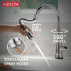 Single Handle Pull-Down Kitchen Faucet with Touch<sub>2</sub>O® Technology and ShieldSpray® Technologies