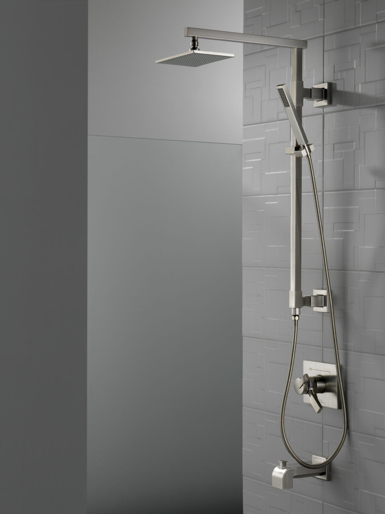 Salida de bañera, desviador deslizable hacia arriba, imagen 4