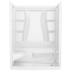 60x32 Alcove Shower Bundle - Left Seat Right Drain Curve