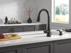 Single Handle Kitchen Pull-Down Faucet w/ Soap Dispenser