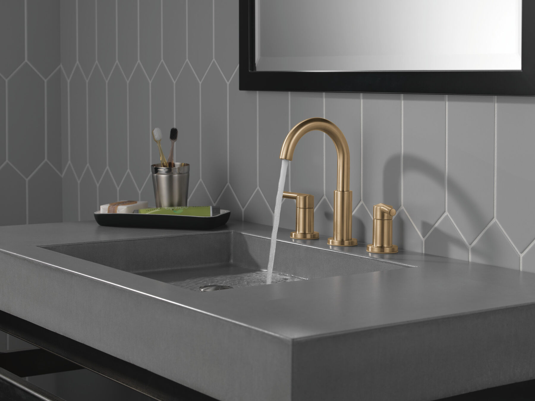 Llave para baño de extensión con dos manijas, imagen 3