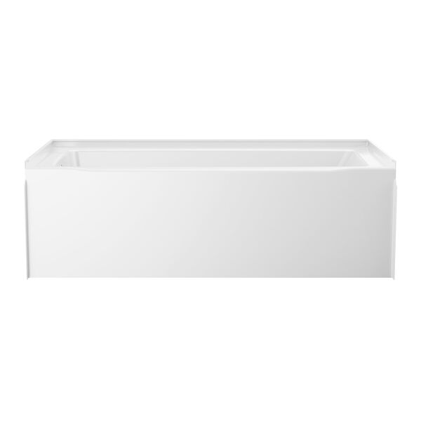 Bañera EverEdge de 60" x 32" con desagüe izquierdo