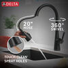 Single Handle Pull-Down Touch<sub>2</sub>O® Technology Kitchen Faucet with Touchless Technology