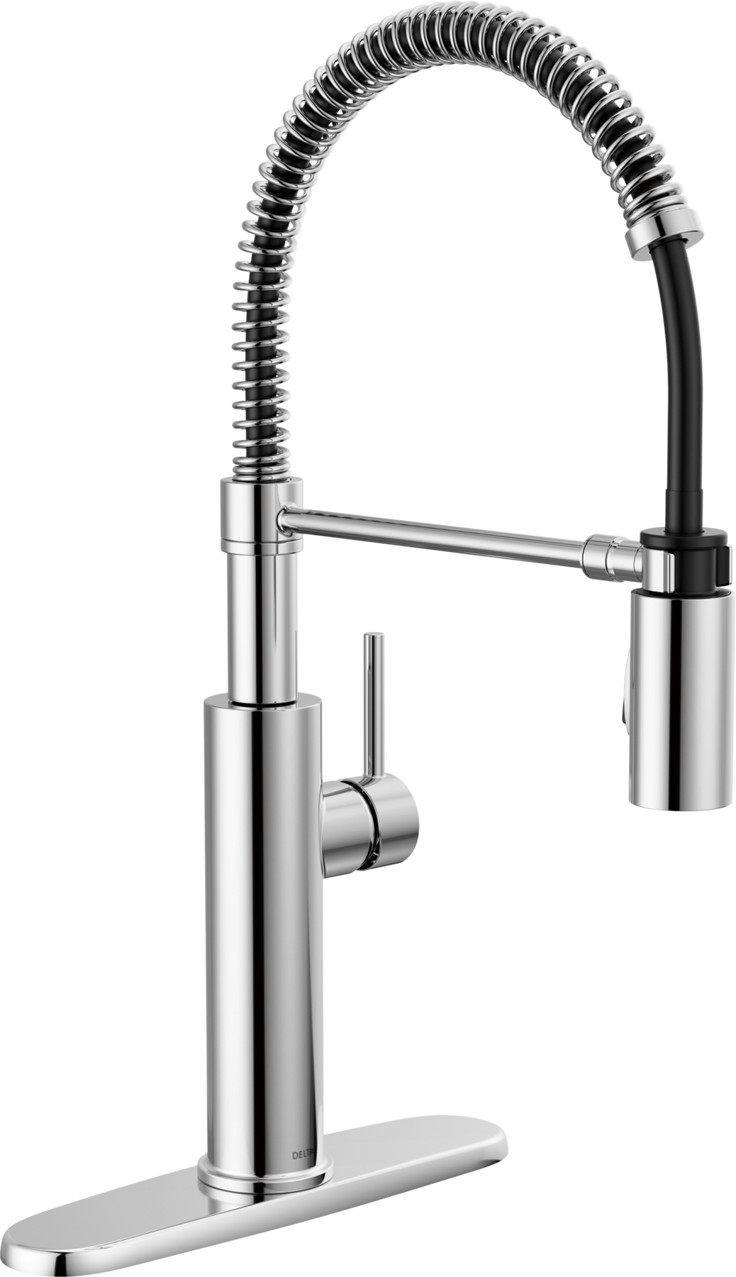 Single-Handle Pull-Down Spring Kitchen Faucet, image 1