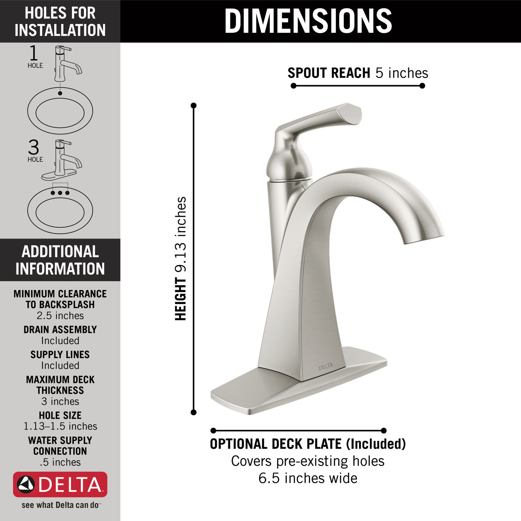 Llave de combinación de una manija (producto recertificado), imagen 1