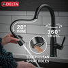VoiceIQ® Single Handle Pull-Down Faucet with Touch<sub>2</sub>O® Technology