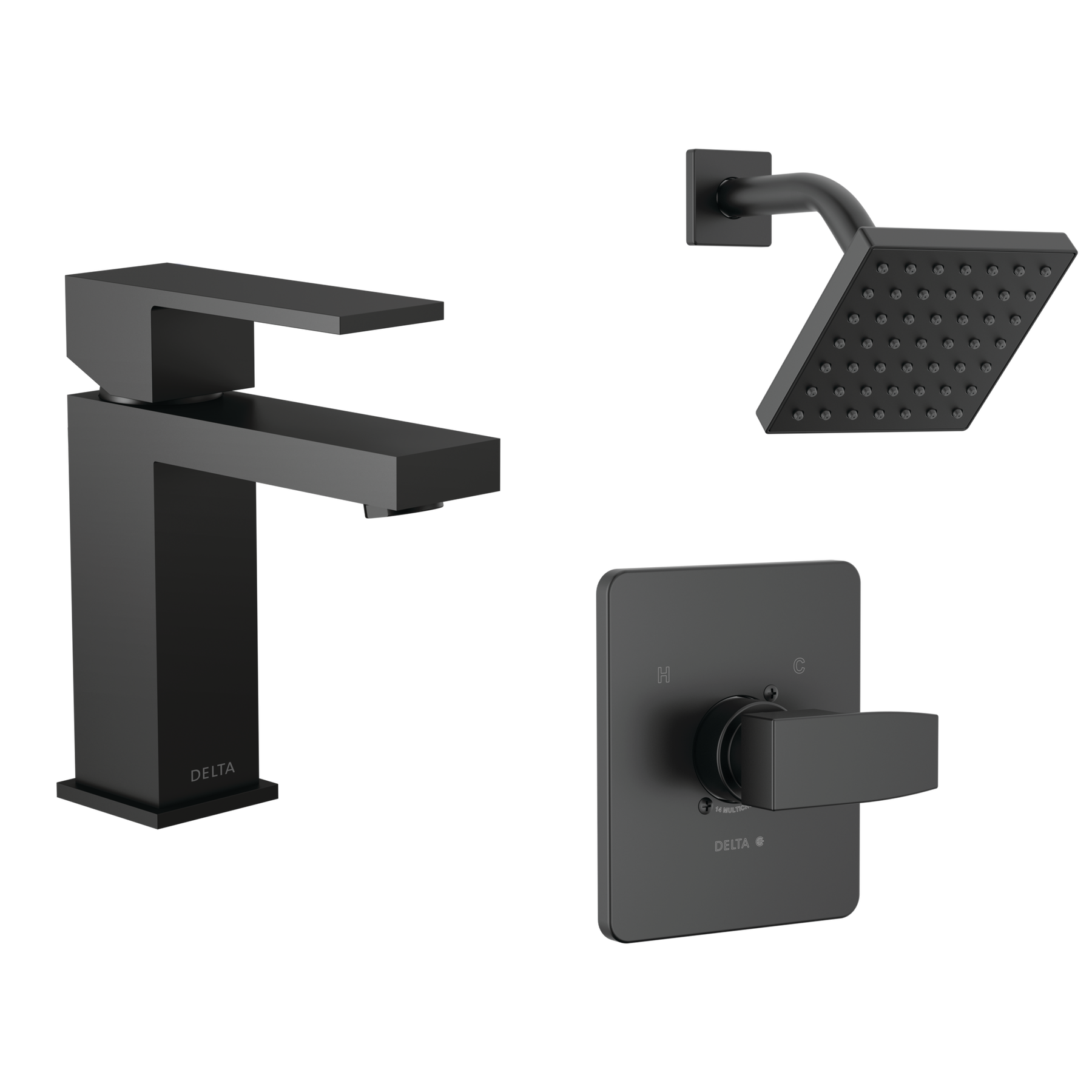Single-Hole Lavatory Faucet with Shower Trim Bundle - 14 Series