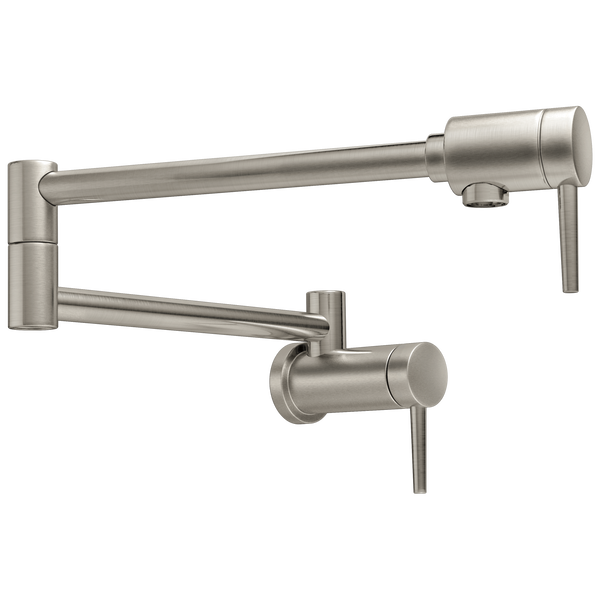 Llave contemporánea de montaje en pared para llenar ollas