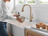 Single Handle Pull-Down Touch<sub>2</sub>O® Technology Kitchen Faucet with Touchless Technology