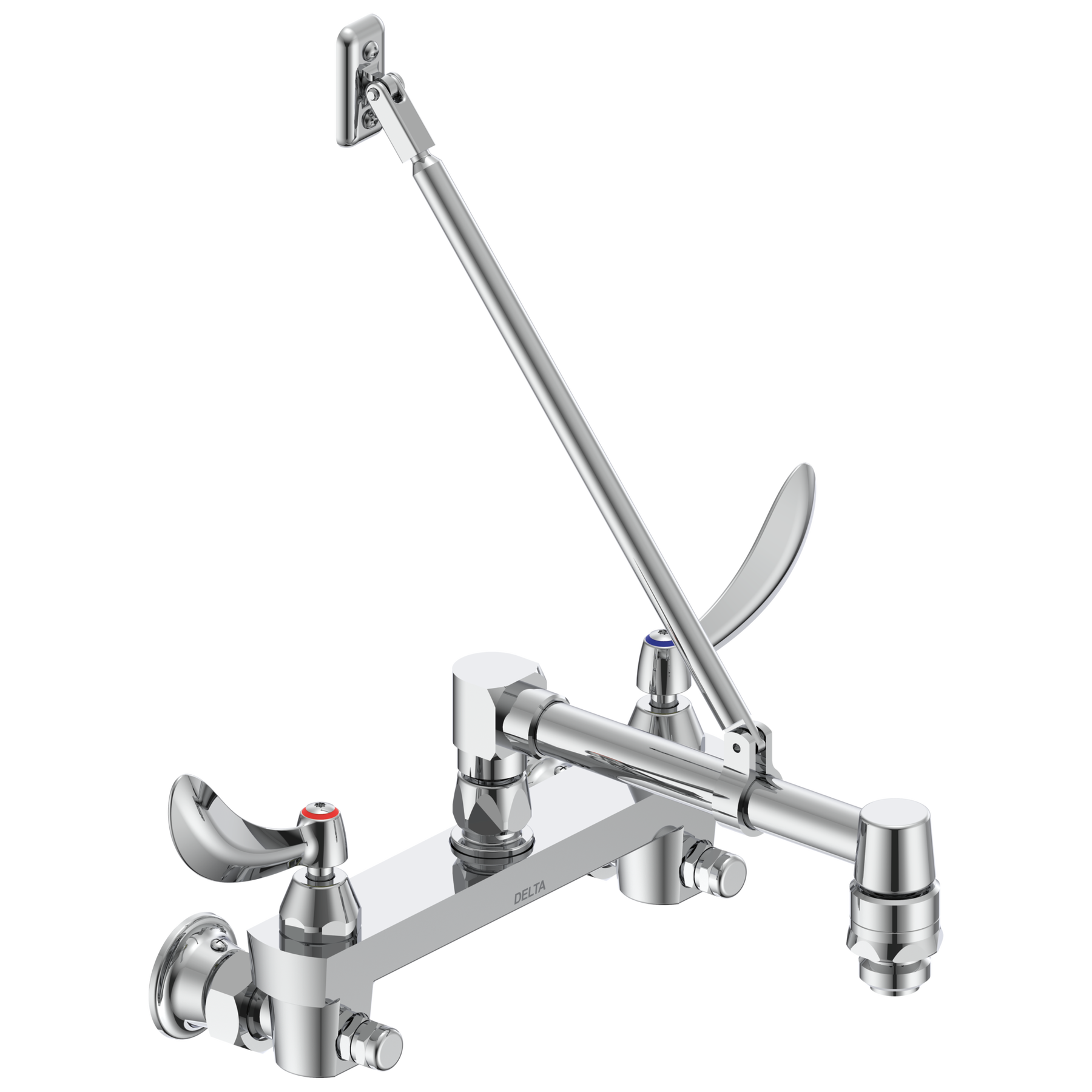 Two Handle 8 In Wallmount Service Sink Faucet