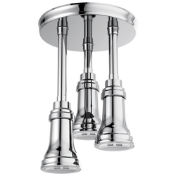 Regadera tipo lluvia colgante H<sub>2</sub>Okinetic® con luz de LED