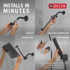 10 inch Raincan Shower Head & Hand Held Combo with Adjustable Extension Arm
